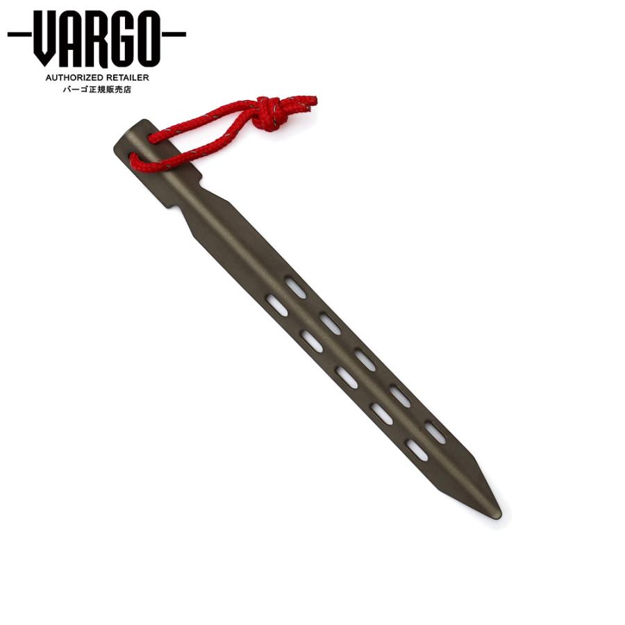 BKフライデー限定クーポン!【バーゴ VARGO】チタニウム アッセント (チタン/Vペグ/軽量/ウルトラライト/UL/登山/ロングトレイル/T-106)
