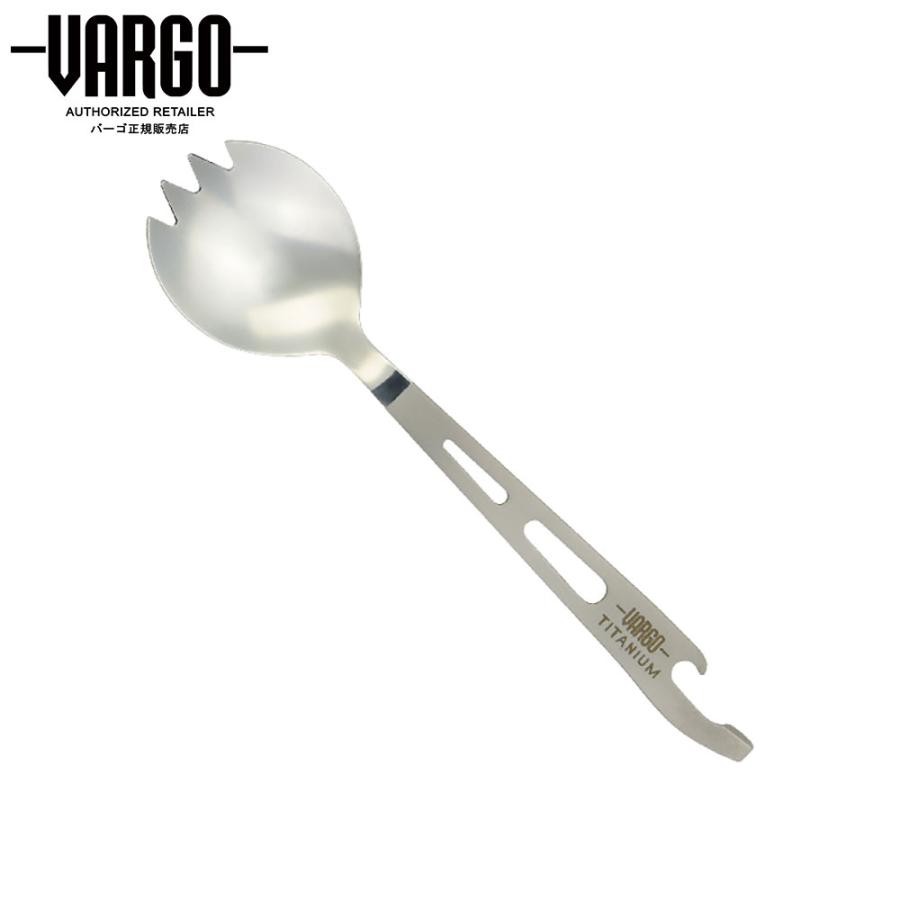 BKフライデー限定クーポン!【バーゴ VARGO】チタニウム スコーク (カトラリー/スプーン/フォーク/チタン/缶切り/登山/ロングトレイル/T-222)