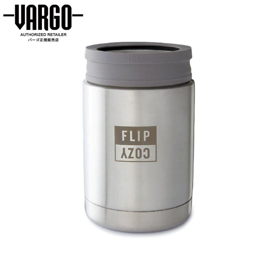 BKフライデー限定クーポン!【バーゴ VARGO】フリップクージー(ステンレス/ボトルホルダー/缶ホルダー/タンブラー/アウトドア/保冷/アウトドア/登山/ロン...