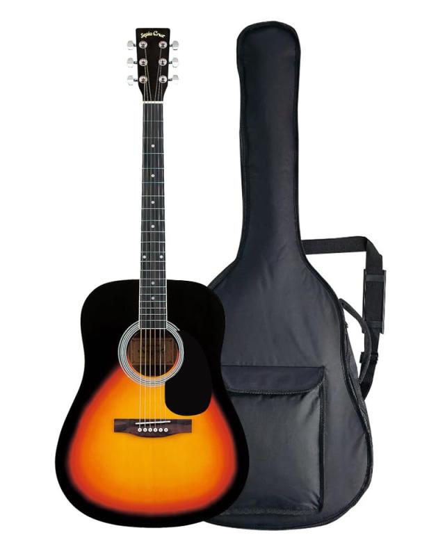 Sepia Crue セピアクルー アコースティックギター ウェスタンタイプ ヴィンテージサンバースト WG-10/VS [ソフトケース/調整用レンチ付属]
