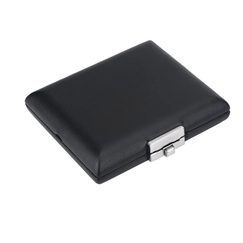 PUレザーカバー リード用スロット ファゴットリードケース バスーンリードボックス リードケース ファゴット用 木製ファゴットリードケース 3本入り 防水 掃除簡単 収納便利 ファゴット 黒