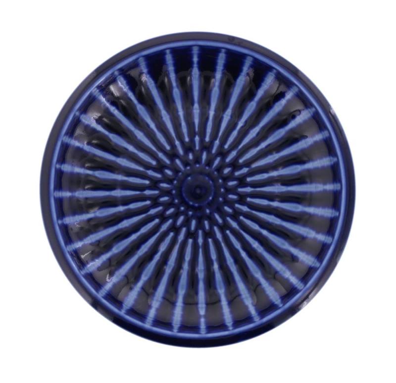 樂天商城 - テーブルウェアイースト 大皿 青十草 25cm 和食器 青 ih-003-01
