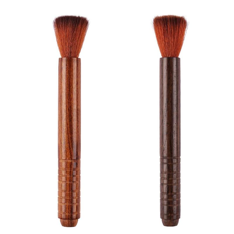 2個セット ロジンブラシ 二胡ブラシ 二胡ダストブラシ クリーニング用品 サンダルウッド 埃や汚れ 果的に除 檀快適グリップ 弦楽器用クリーニングツール 演奏者向け