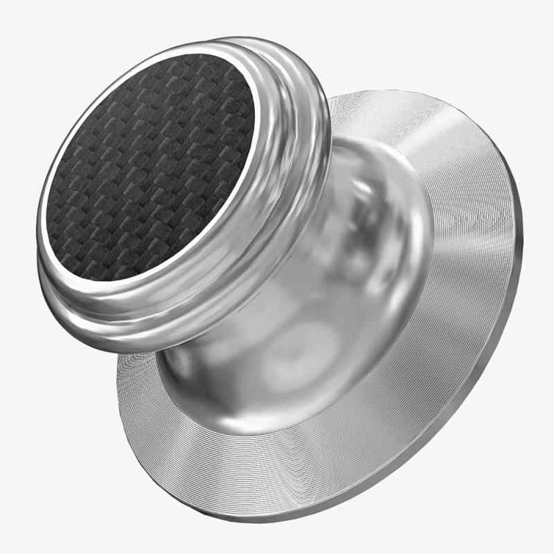 WEWU ROUNDS LP 12インチ ビニール レコード 重量 スタビライザー 炭素繊維とアルミ製 ソフト保護パッド付き 振動減衰器 ディスク ターンテーブル アクセサリー