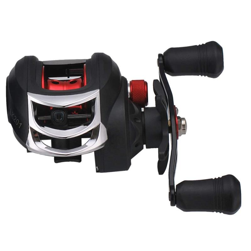 Hosioe 軽量高速7.1：1ギア比Baitcast釣りリール17 + 1ボールベアリングBaitcasting釣りリールBaitcasterタックル