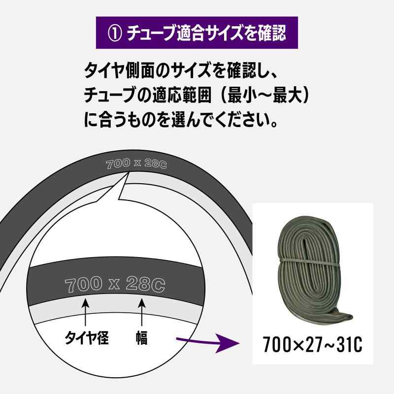 パナレーサー(Panaracer) チューブ H/E 26×1.625-2.1 米式バルブ CYCLE TUBE 日本...