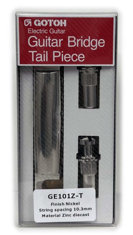 GOTOH GE101Z-TN ストップテールピース ニッケル PGE-101ZT-N/DGOTOH GE101Z-Tニッケル亜鉛ダイカスト