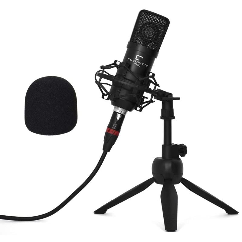 CUSTOM TRY カスタムトライ コンデンサーマイク オールインワンセット 単一指向性 CM-3000X/BK
