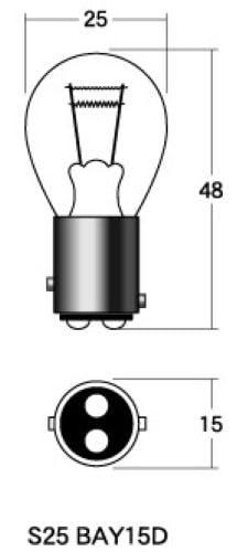 M&Hマツシマ A3304 6V17/5.3W (CL) B・P A3304