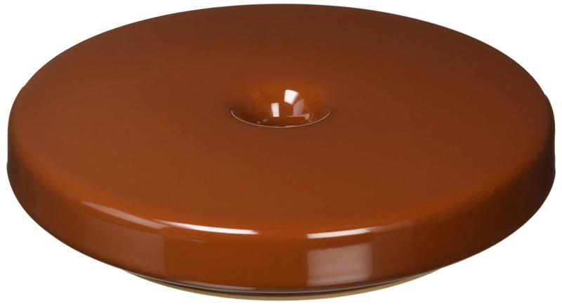 ヤマキイカイ(Yamakiikai) 漬物器 茶 2.2kg 2kgアメ色重石 J33