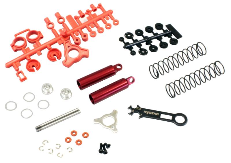 京商 リアショック (レッド/オプティマ) ラジコン用パーツ OT236R