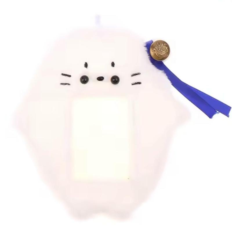 [efShop] ぬいトレカケース キーホルダー B8【】硬質ケース トップローダー 推し活 推し色 ぬいぐるみ ..