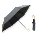 おりたたみ傘 レディース 日傘 uvカット 100 遮光 折りたたみ 超軽量 かわいい 日傘兼用雨傘 J型ハンドル 210T高密度 撥水加工 グラスファイバー ...