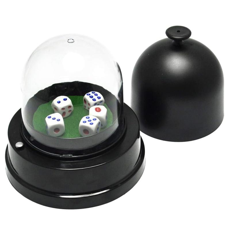 電動サイコロ 電動カラーカップ ふるいカップ パーティー マルチプレイヤー ゲーム シェイク サイコロ ..