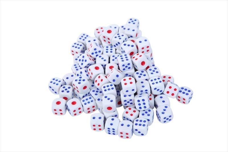 【TERA】サイコロ 100個 セット 12mm ダイス