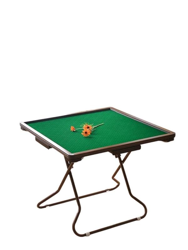 [XINYINLW] 折りたたみ式 麻雀卓 持ち運びに便利 家庭用 旅行用 コンパクト 麻雀台 麻雀テーブル 収納付き テーブル レジャーテーブル ファミリーキャンプ 完成品 麻雀卓 引き出し 折りたたみ
