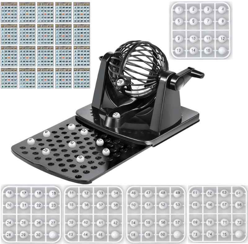 ビンゴ大会 抽選器フルセット ボールトレイ ビンゴカード 盛り上がる イベント 二次会 打ち上げ ビンゴ..