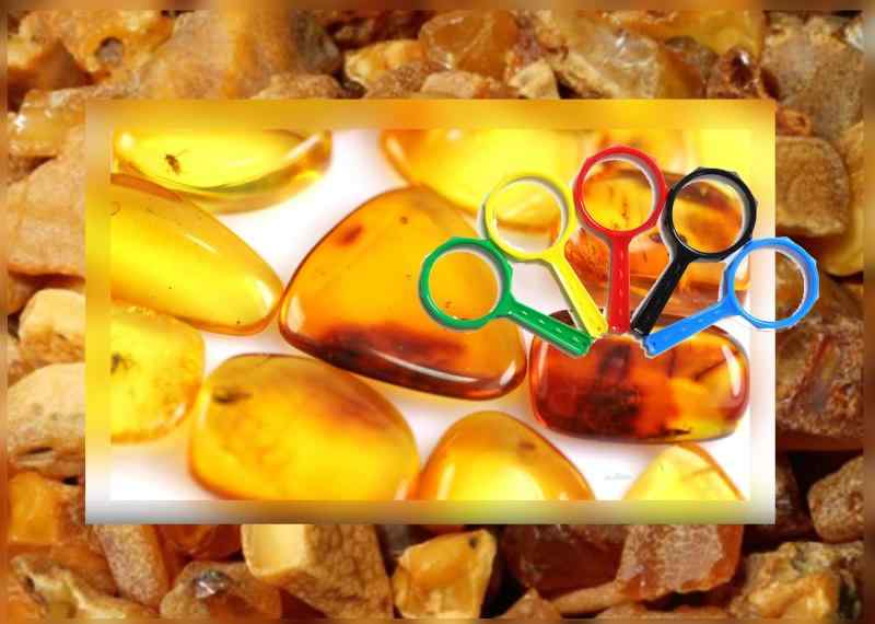 SCIENCE Copal（Amber）[天然コーパル（琥珀）研磨体験セット 虫めがね付 「琥珀原石みがき体験キット」コーパル原石磨きキット]Madagascar copal(3)