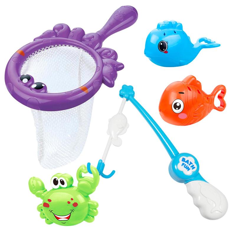 楽天オーロラビジョンお風呂 おもちゃ 知育玩具 魚釣り 赤ちゃん おもちゃ 水遊び ゲーム 水鉄砲 釣り遊び 男の子 女の子 人気ランキング 誕生日 クリスマス 子供の日 プレゼント （5点セット 収納袋付き）