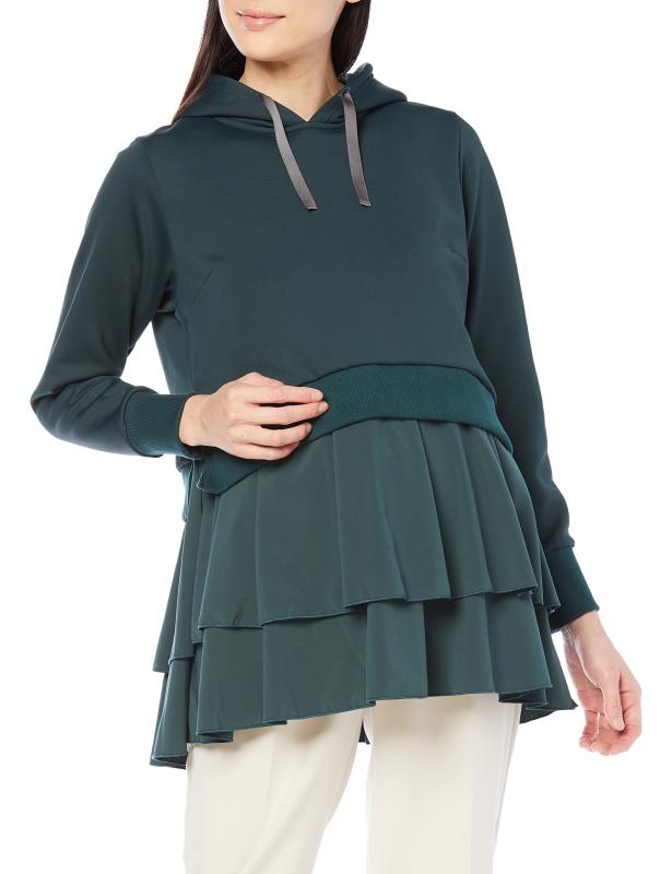 [Danskin] ロングシャツ MATERNITY FAKE LAYERED TOP レディース