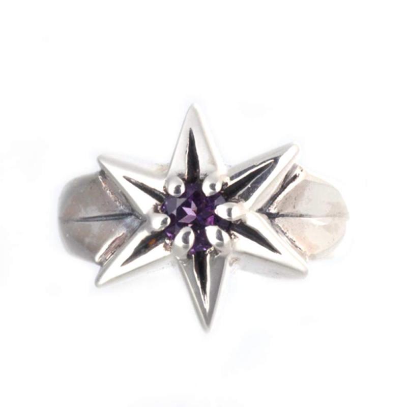 Blula(ブルレ) 出産祝い 誕生日プレゼント 誕生石入りベビーリング 男女兼用 bcr-18095-2