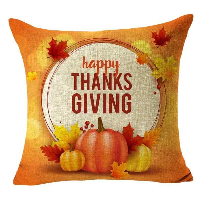 Thanksgiving 感謝祭 サンクスギビング 収穫 ピローケース 枕カバー クッションカバー 秋 アクセサリー..