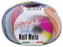 NASKA 毛糸 ナイフメーラ 合太 col.708 オレンジ 系 50g 約150m F-10
