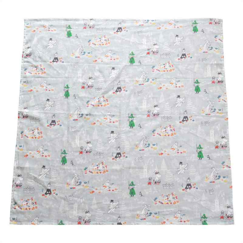 ムーミン マルチガーゼケット ベビー 日本製 2重ガーゼ おくるみ スワドル 授乳ケープ ひざ掛け 100×100cm