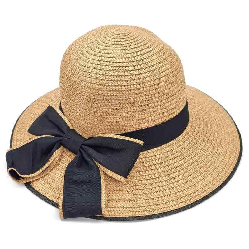 [Bao Core] 麦わら帽子 キッズ ハット 女の子 ストローハット UVカット帽子 子供 夏 リボン付き かわい..