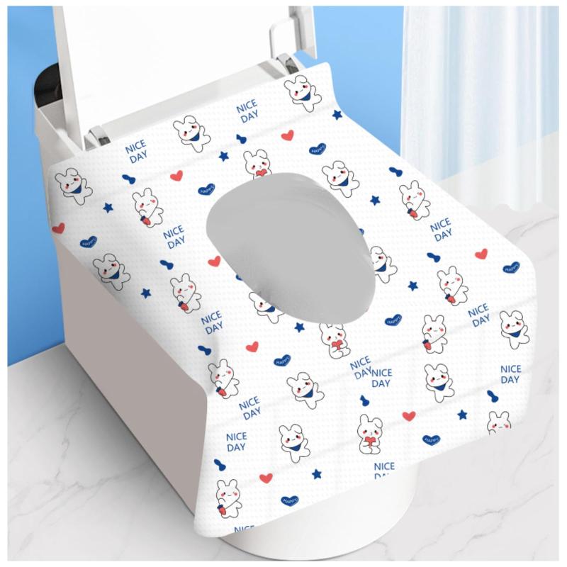[KOREWA]【キレイ好きの救世主】便座シート 使い捨て 【約1か月分 30枚セット】 大きめサイズ シール固定でズレ防止 携帯便利 清潔 衛生的 幼児 トイレトレーニング 子供用便座補助 おまる