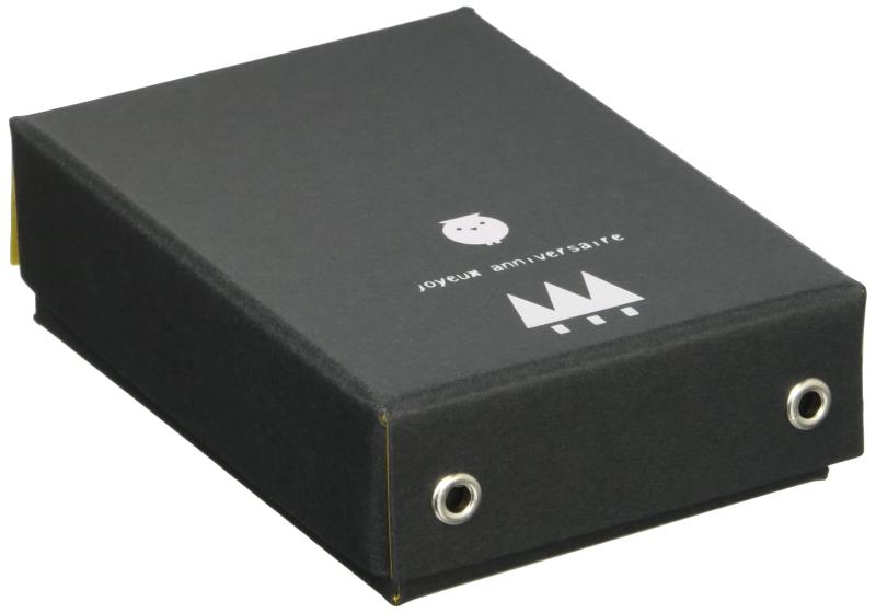 【TAKEMEKI】そぼっくすmini（ブラック × イエロー）サイズ 72×100×30mm お道具箱 収納 インテリア ミニサイズ 小物入れ オリジナル製品 紙製