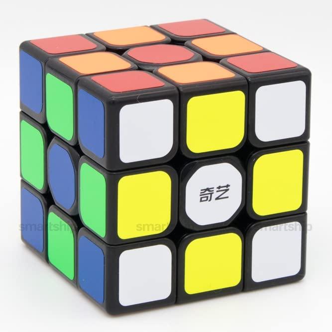 QYToys スピードキューブ QiHang (Sail) W ブラック ステッカー版 世界基準配色 競技入門用
