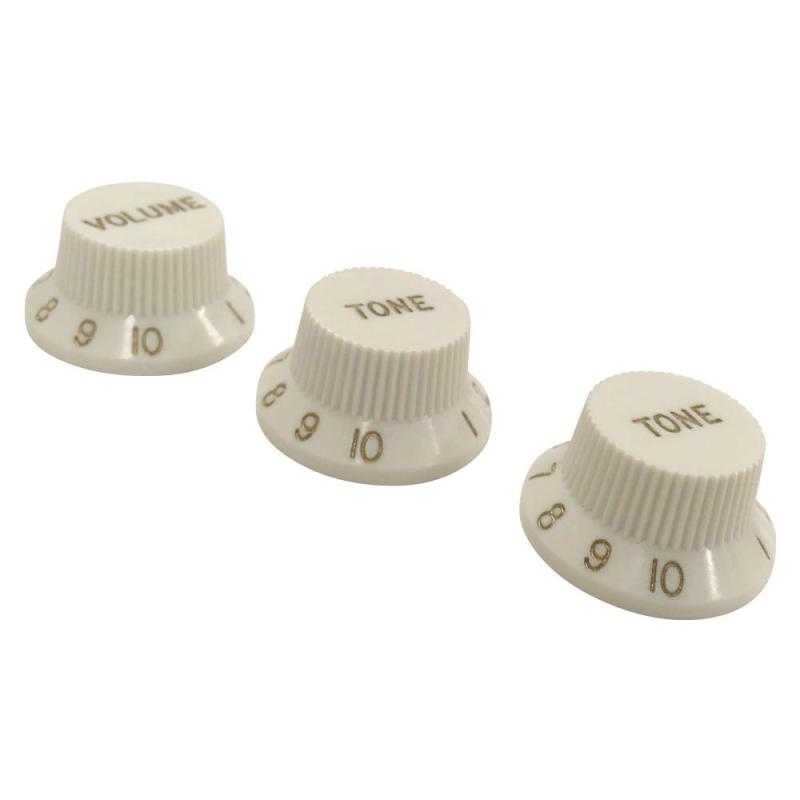 【YJB PARTS】 ストラトノブセット(1V2T) インチミリ兼用 日本製