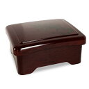 J-kitchens うな重 重箱 光月丼重 後藤塗モミジ内朱塗 鰻 (うなぎ) 重箱 16.7cm ×14.3cm ×8cm 日本製 (01)