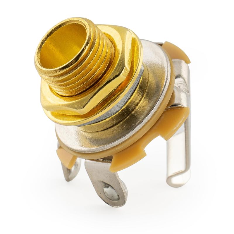 Musiclily Basic 6.35mm モノラルジャック フォンジャック ストラト テレキャスターエレキギター/ベース用 ゴルード