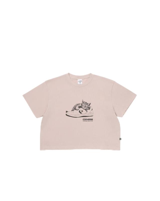 CS CAT IN SHOE TEE L
