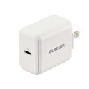 エレコム USB コンセント 充電器 20W (USB PD対応) Type-C×1(2)