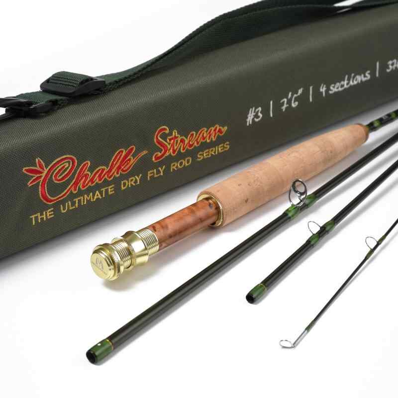 M MAXIMUMCATCH Maxcatch CHALK Stream 渓流用フライロッド 2/3wt 6.5/7.5ft アルティメット カーボンファイバードライ フライフィッシングロッド