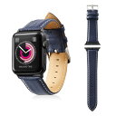 Apple Watch 38mm/ソフトレザーバンド/ラウンドボートタイプ/ブラック(3)