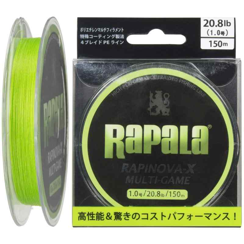 樂天商城 - Rapala(ラパラ) PEライン ラピノヴァX マルチゲーム 150m 4本編み RLX150M