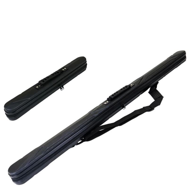 [おり釣具] スリムハードロッドケース ブラック 55cm／126cm