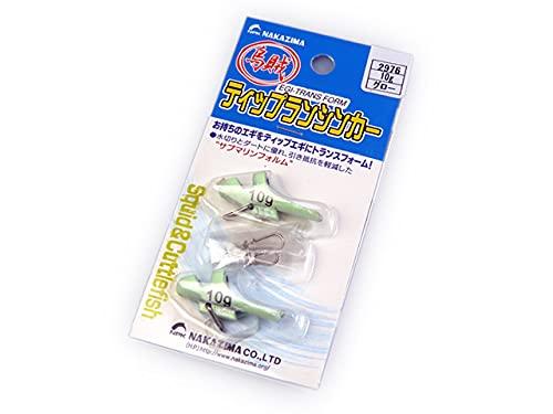 ナカジマ(NAKAZIMA)ティップランシンカー グロー 10g