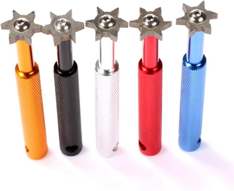 ゴルフクラブ グルーヴ シャープナー groove sharpener アイアン溝削り ウェッジクリーナー アイアン溝のメンテナンス ツール 専用ケース付 