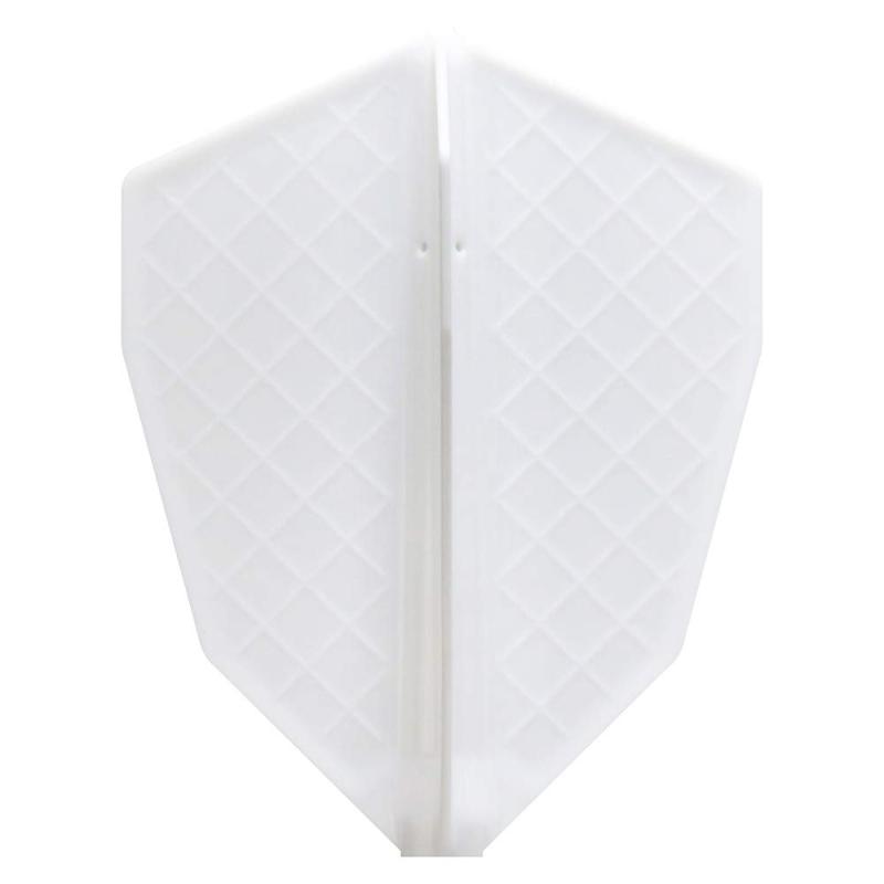 コスモダーツ ダーツ フライト Fit Flight 【フィットフライト】 フィットフライト プロ S-4 ホワイト (Fit Flight Pro S-4 White) | 成型フライト fif9204規格 : フィットフライト形状 : S-4