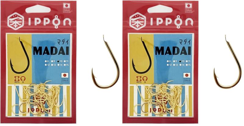 IPPON (一本) マダイ ゴールドコート 8号 32本入〜12号 24本入 日本製…