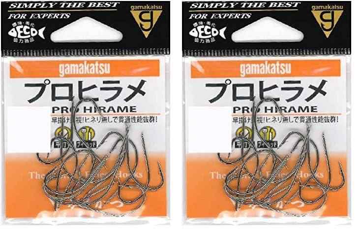 がまかつ(Gamakatsu) プロヒラメ フック 白 16号 釣り針