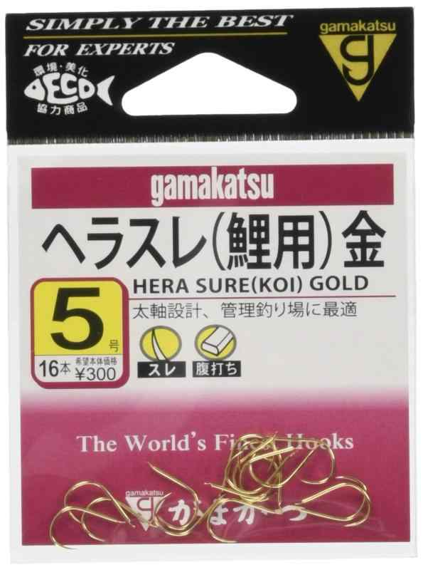 がまかつ(Gamakatsu) ヘラスレ(鯉用) 金 各種