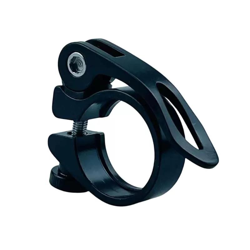 シートクランプ 31.8 mm yelingzhi シートポストクランプ アルミ合金 軽量 自転車 Bike Seat Post Clamp クイックリリース