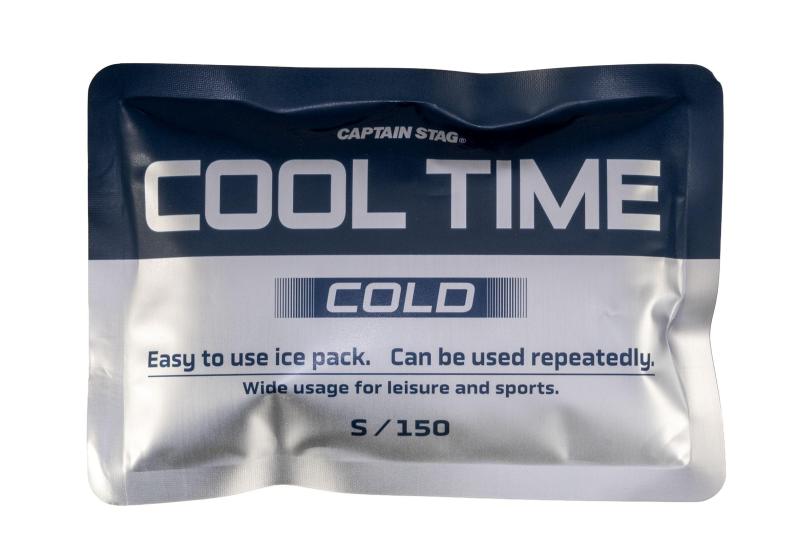 キャプテンスタッグ(CAPTAIN STAG) 保冷剤 クールタイム 【S:150g/M:300g/L:500g】 【クリア抗菌タイプ/シルバーアルミタイプ】