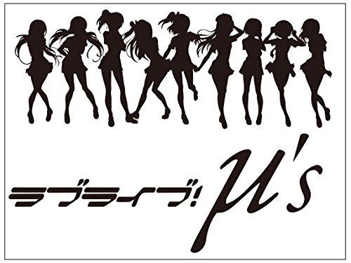 ミューズ　カッティングステッカー〈L〉黒